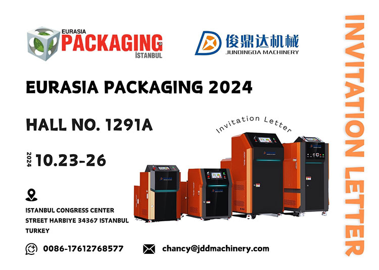 Ruian Jundingda Machinery Co., Ltd. på Eurasia Packaging 2024, Istanbul, Turkiet