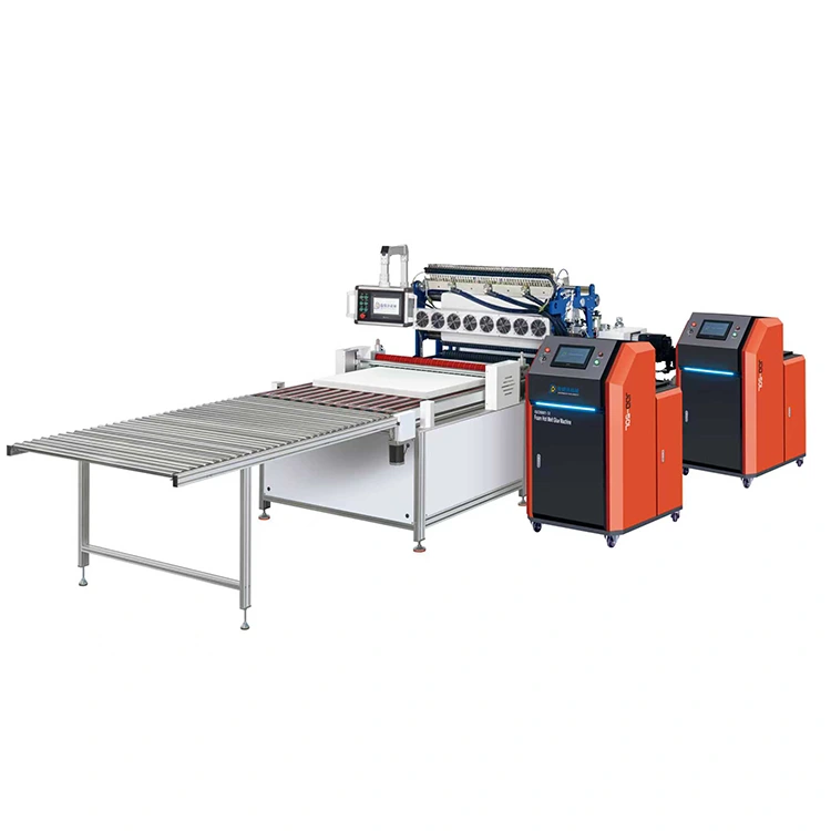 Produktionslinje för syntetiskt mediafilter i glasfiber2