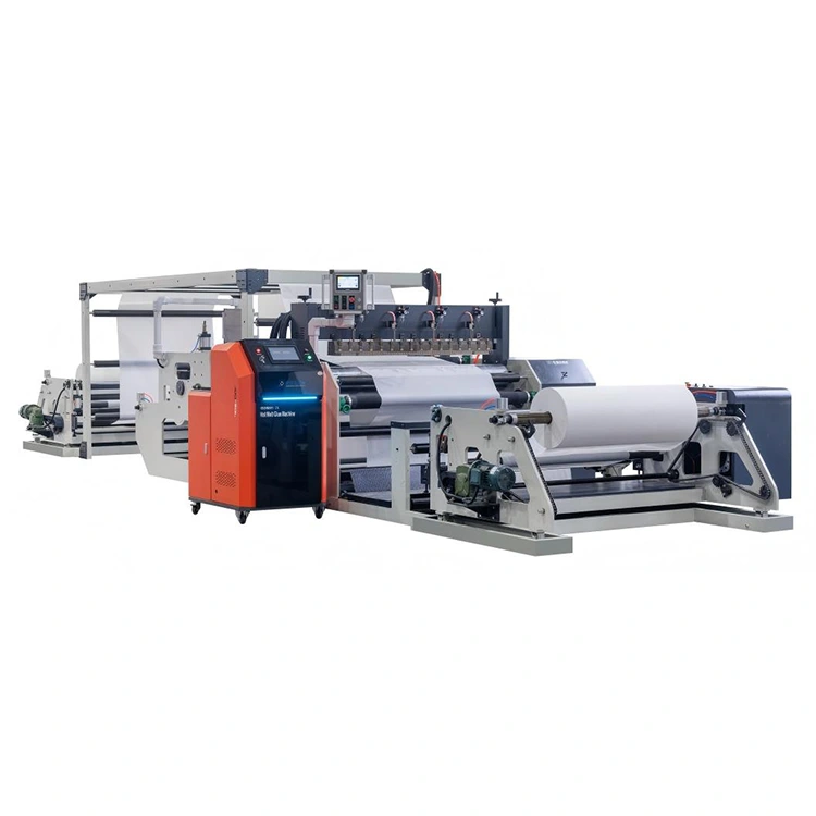 Smältlim Spray Lamineringsmaskin
